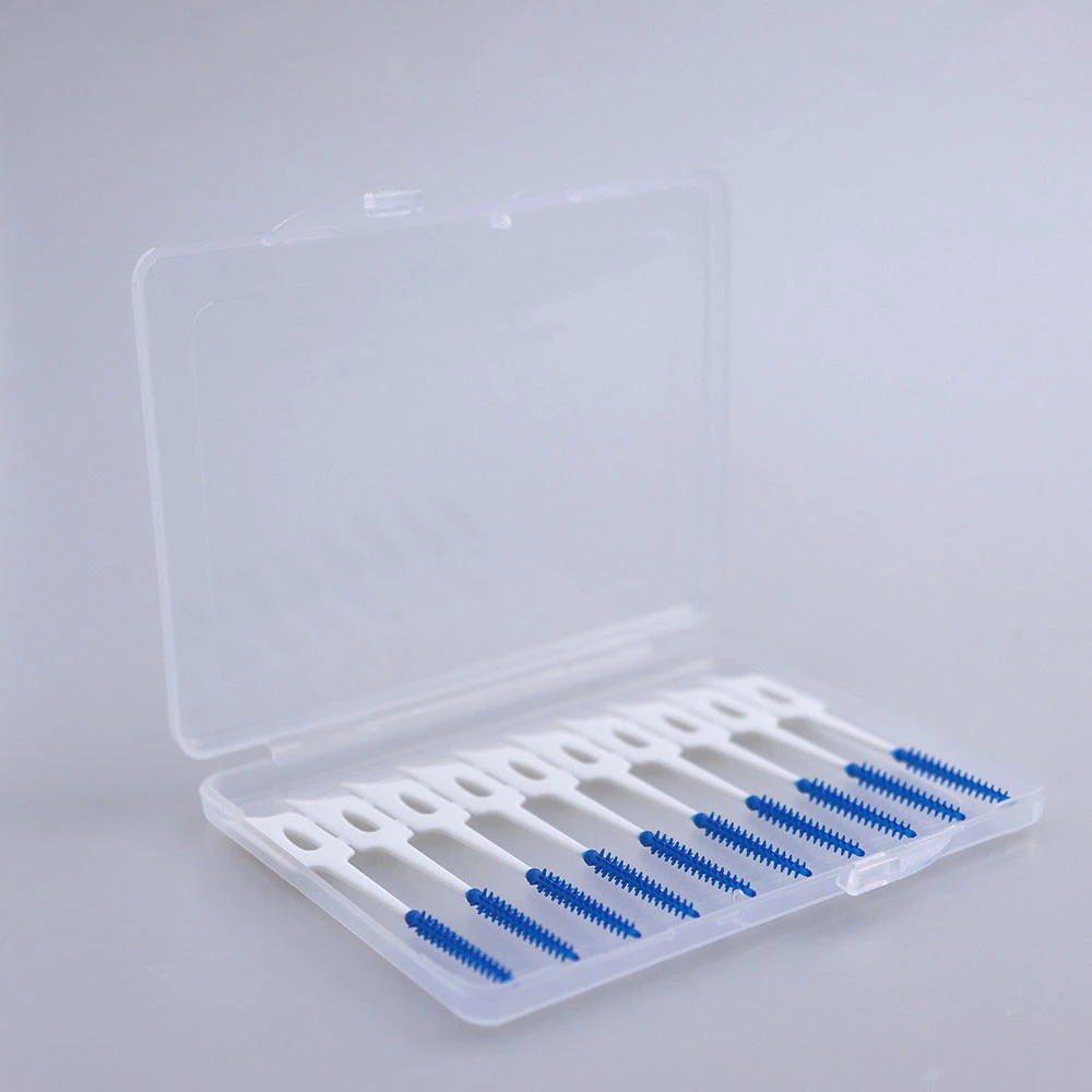 Customized Interdental Brush Toothpick Soft Rubber Dental Picks