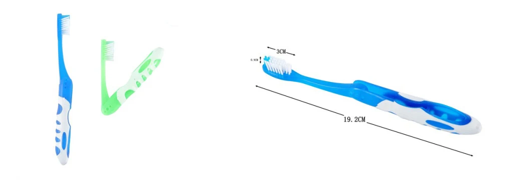 Wholesale OEM Foldable Household/Travel Toothbrush
