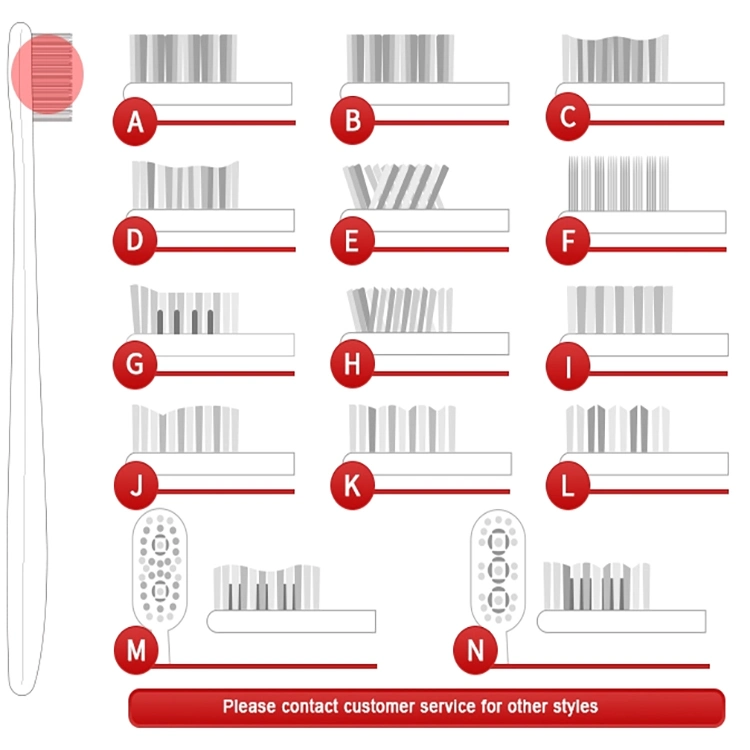 Adulus&prime; Nylon Bristle Toothbrush with Cover