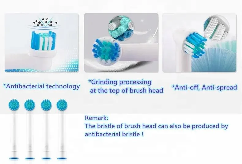 ODM/OEM Teeth Care Sensitive Round Head Adult Rotating Electric Toothbrush