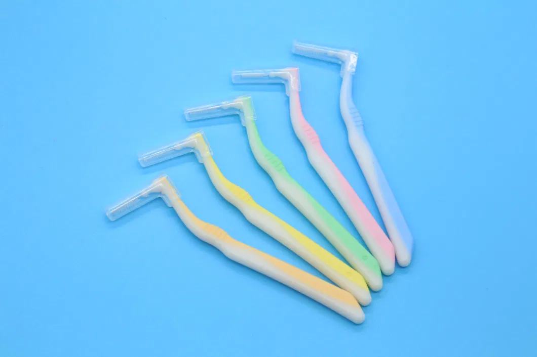 Hot Sell L Shape Adult Dental Tepe Interdental Brush for Clean Tooth