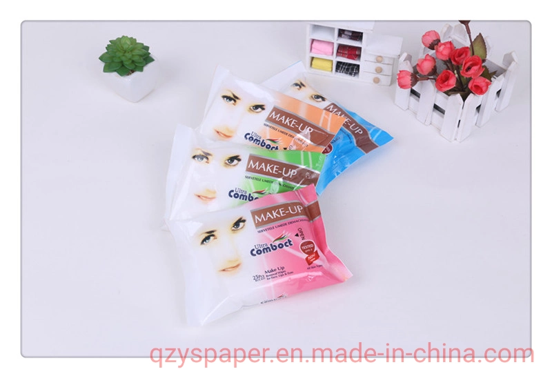 China Manufacturer 25PCS Baby Products Cheap Makeup Cleaning Alduct Wet Wipe