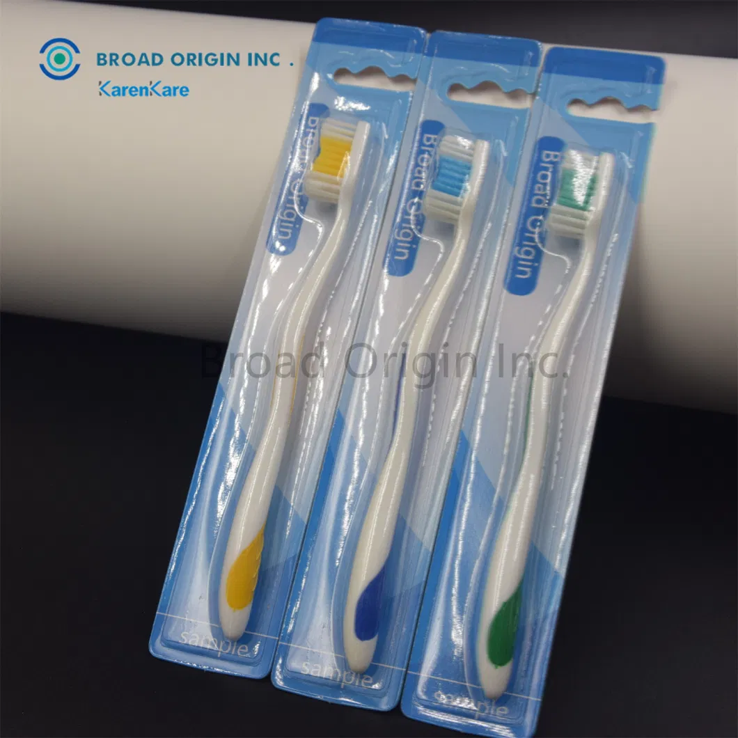 Premium Dental Care Adult Toothbrush More Function with Gum Massage and Tongue Cleaner