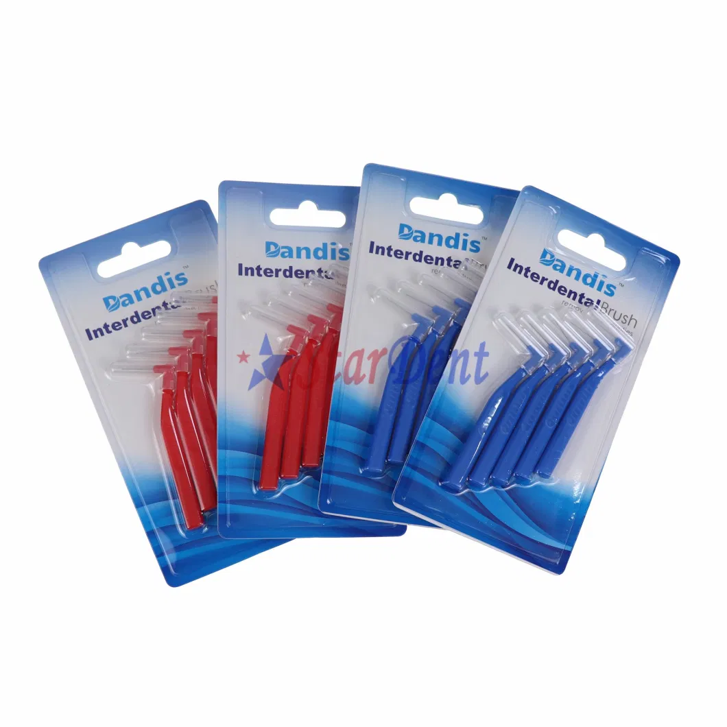 Disposable Interdental Brush Tepe Angle Interdental Brush Teeth Gap Brush