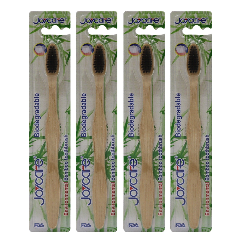 Adult Customized Bamboo Charcoal Toothbrush/Eco-Friendly/Biodegradable Toothbrush