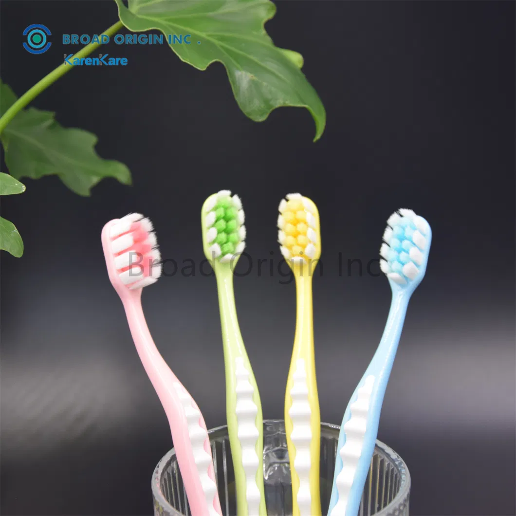 High Quality New Design Adult Toothbrush Deep Cleaning Factory Price Plastic Toothbrush