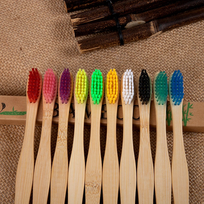 High Quality Cheap Custom Manual Bamboo Adult Eco Friendly Biodegradable Travel Toothbrush