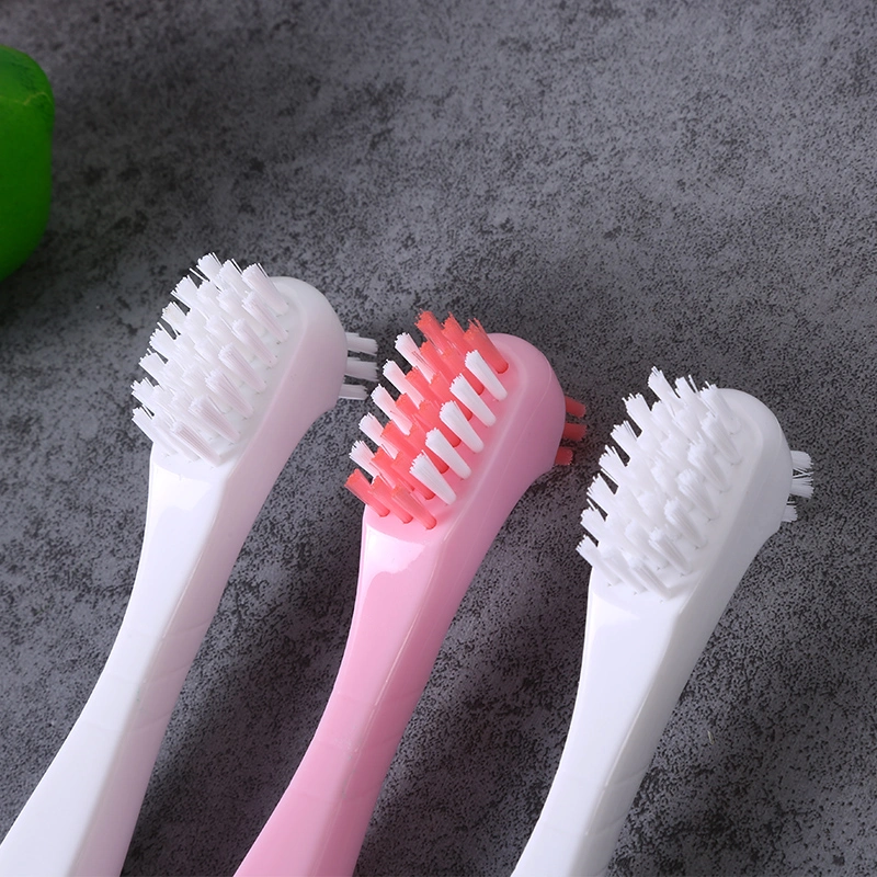 OEM Toothbrush Denture Cleaning Toothbrush with Soft Bristles