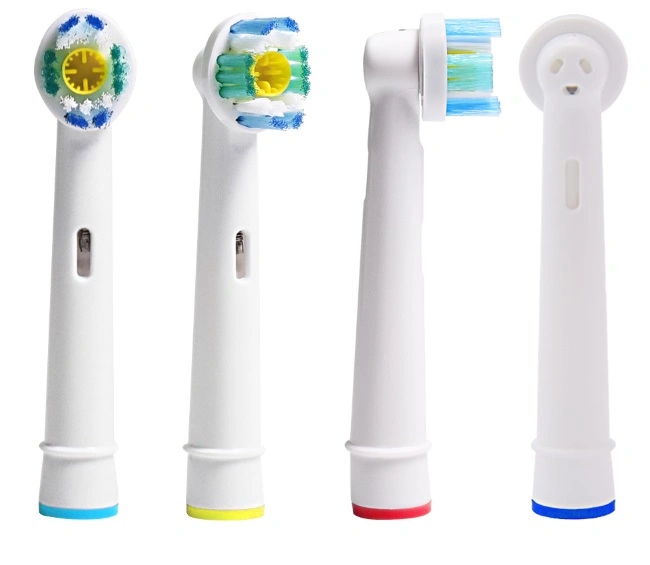 Rotating Round Replacement Heads DuPont Bristle Soft Bristle Electric Toothbrush Head