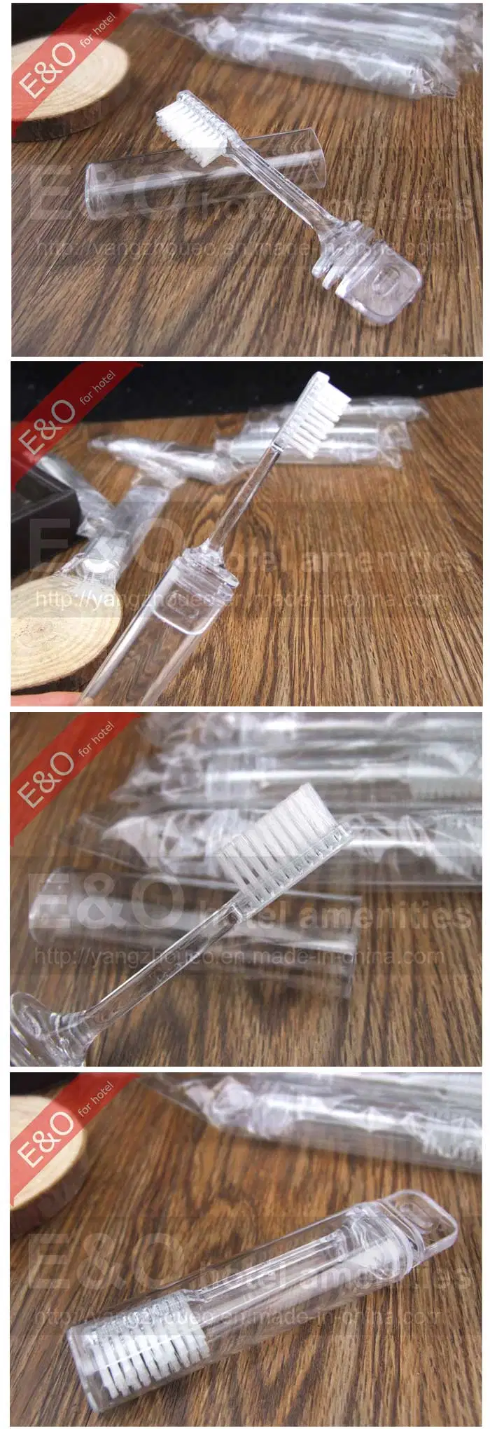 Hotel and Travel Toothbrush/Dental Kit/Transparent Folding Toothbrush/Disposable Toothbrush