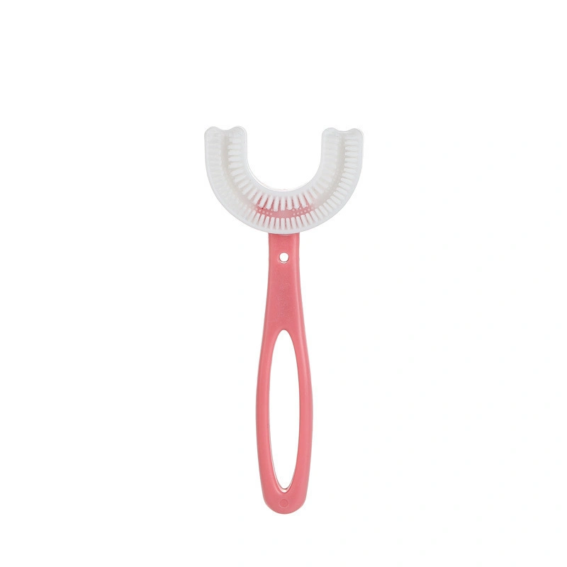 Dropshipping Children&prime;s U-Shaped Toothbrush Manual Brushing Artifact