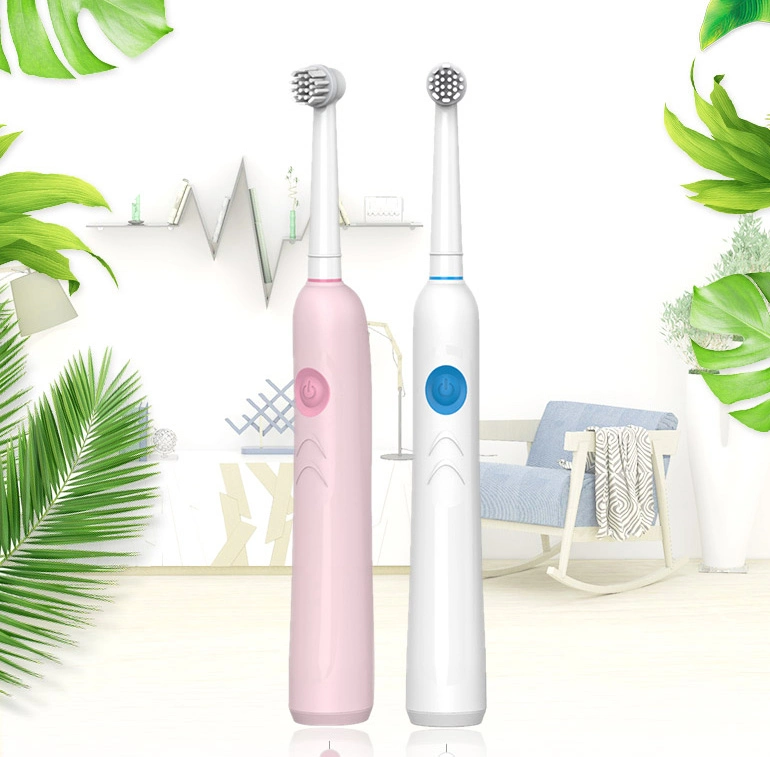 Stock 3000PCS EXW Cheap Price High Quality Rechargeable Rotate Sonic Electric Toothbrush Round Head