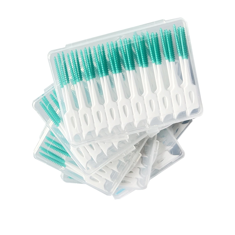 Lk-S31b Soft Rubber Silicone Interdental Brush Manufacturers