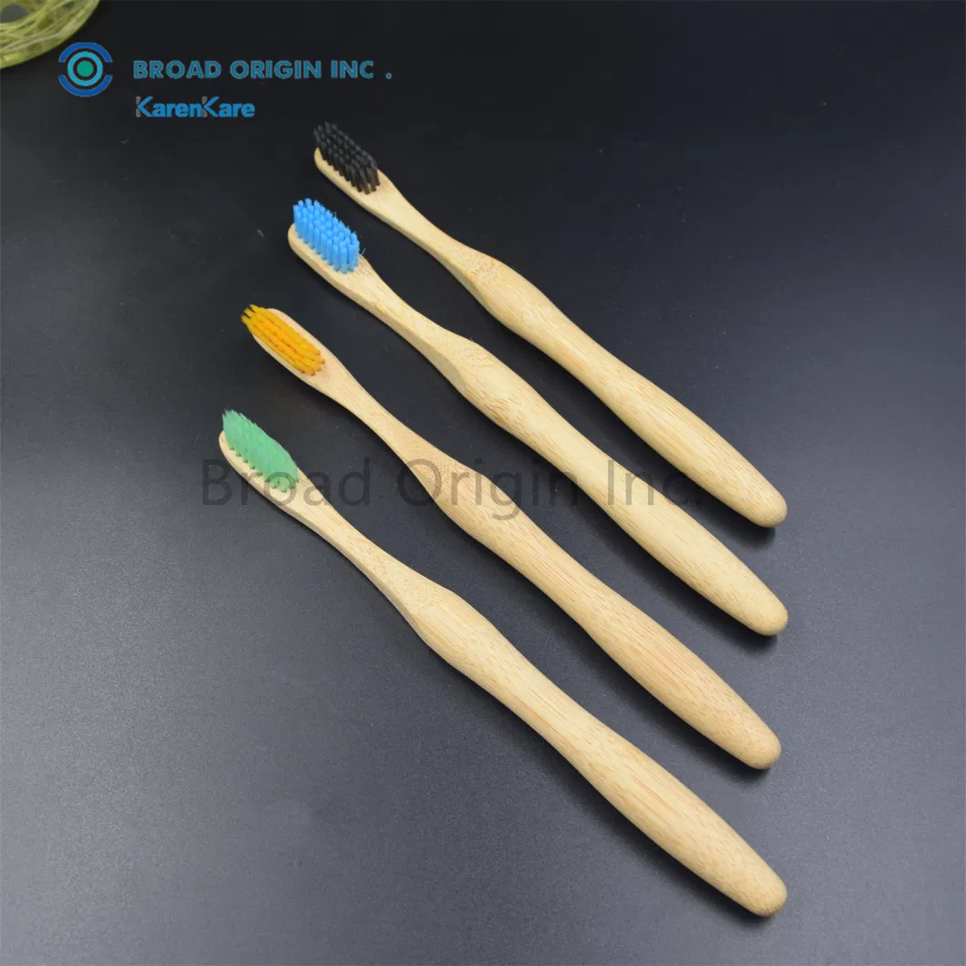 Natural Bamboo Recyclable Interdental Brush Toothpick Custom Engraved Logo