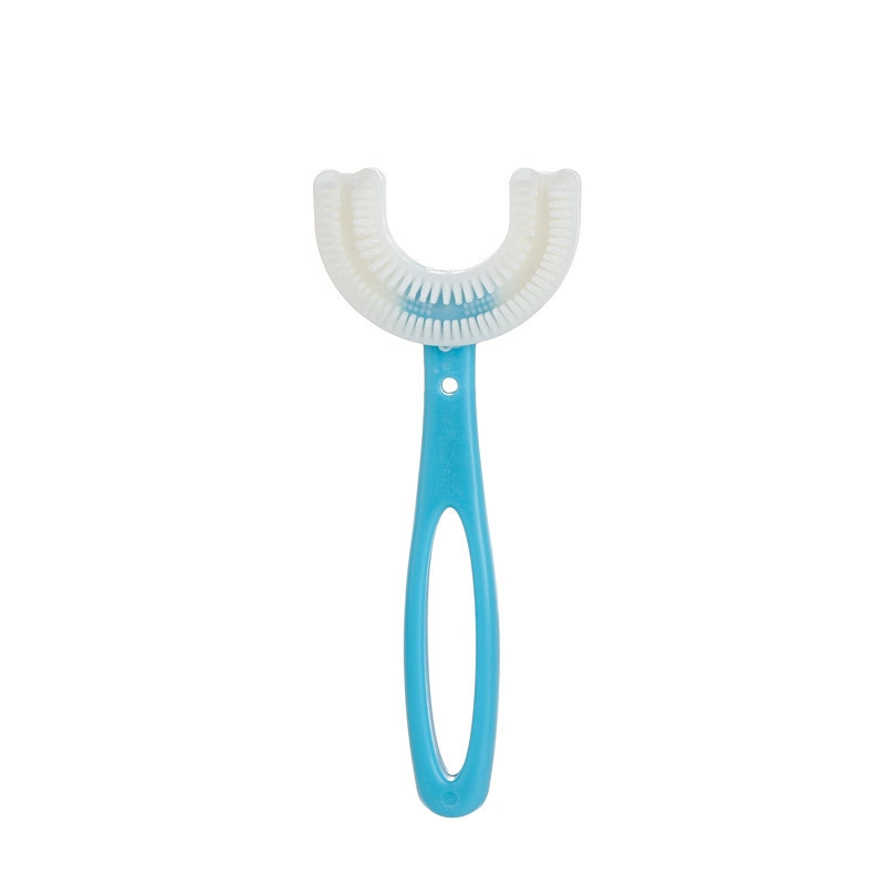 Dropshipping Children&prime;s U-Shaped Toothbrush Manual Brushing Artifact