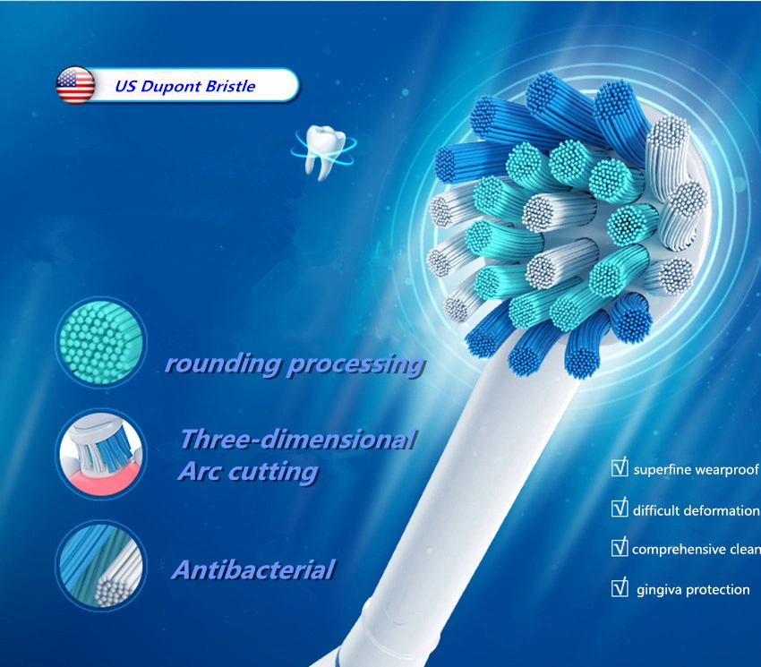 Inductive Charging Six Cleaning Modes Oscillating/Rotating Electric Tooth Brush