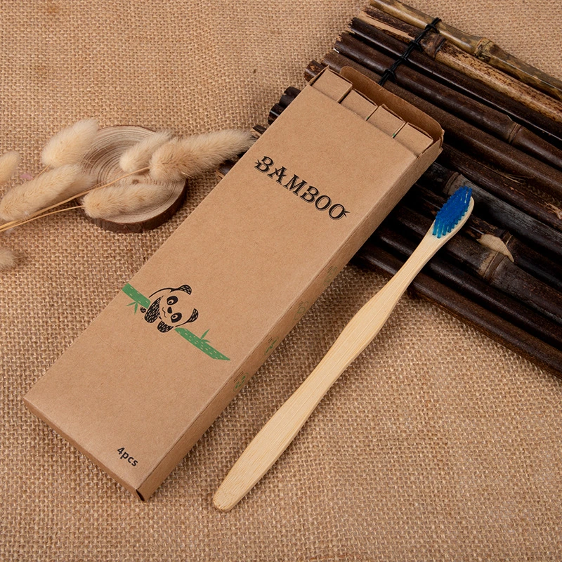 High Quality Cheap Custom Manual Bamboo Adult Eco Friendly Biodegradable Travel Toothbrush