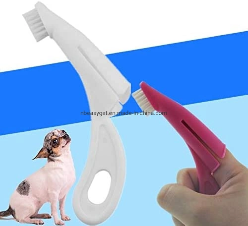 Dogs Finger Toothbrush Puppy Teeth Best Dental Care Cat Grooming Brush Esg12402