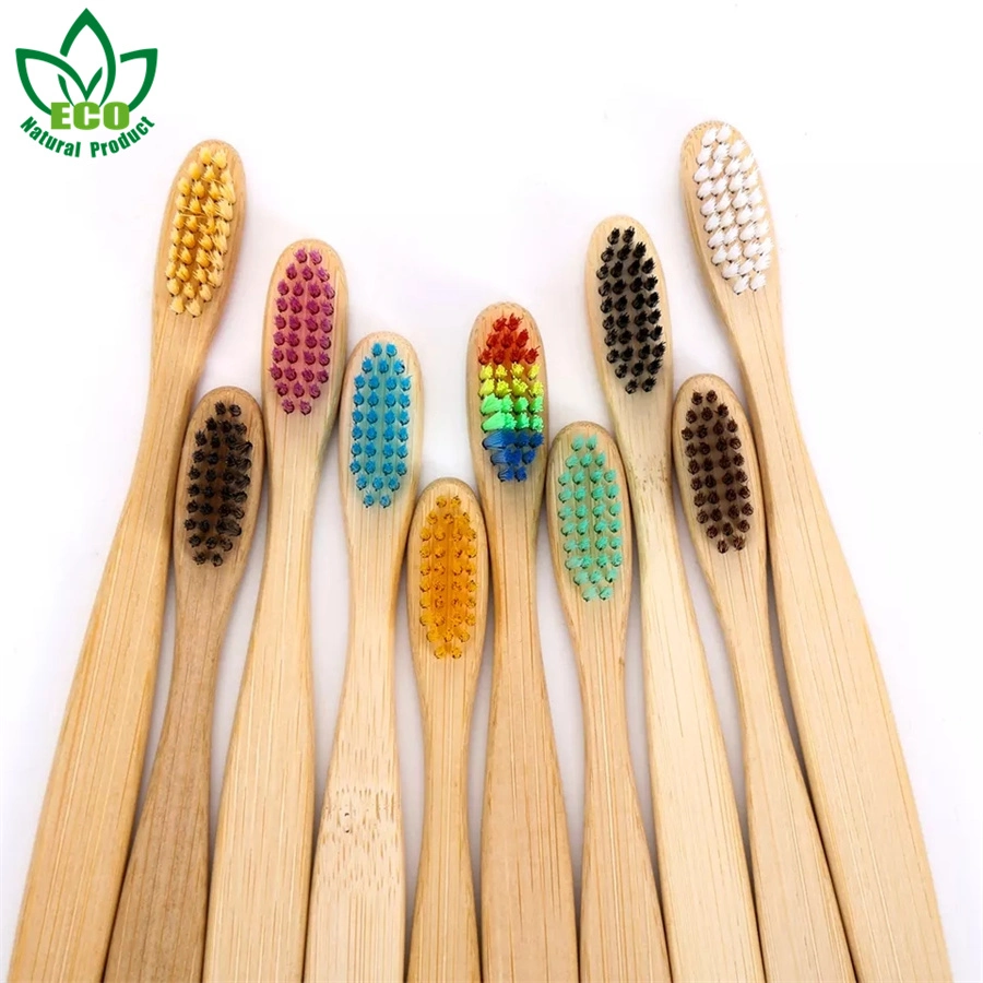 Private Label Wholesale Oral Care Kids Bamboo Toothbrush