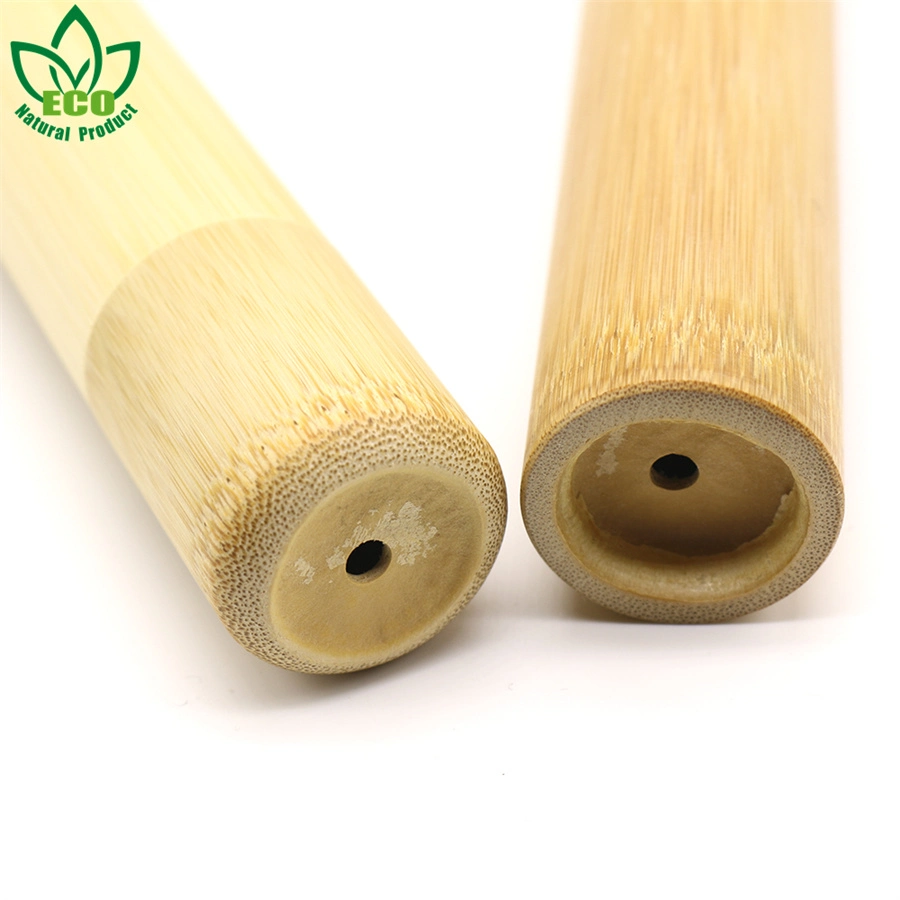 Eco-Friendly Natural Bamboo Tubes Packaging, Bamboo Toothbrush Case