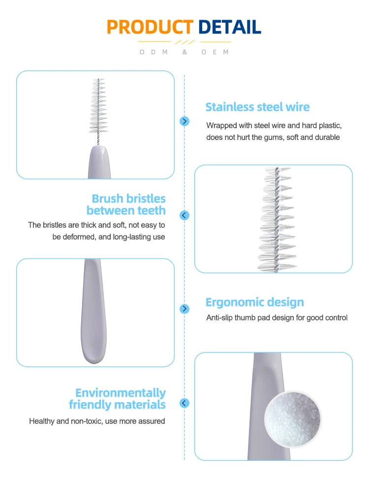 Dental - Outstanding Quality Eco-Friendly Interdental Brush From China