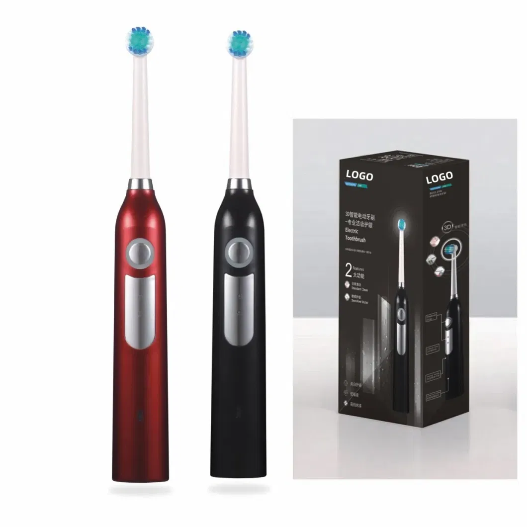 OEM USB Inductive Charging Round Brush Head Adult Electric Toothbrush