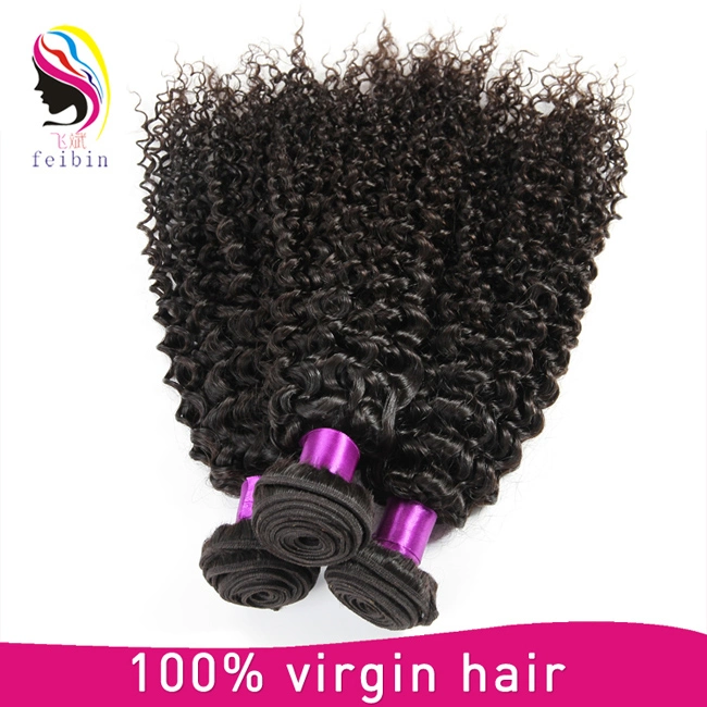 8A Kinky Curly Brazilian Remy Human Hair Products