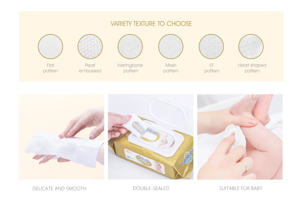 Baby Wipes Face Mouth Body Hand Clean Wet Wipes OEM Services Free Sample Delivery Wipes