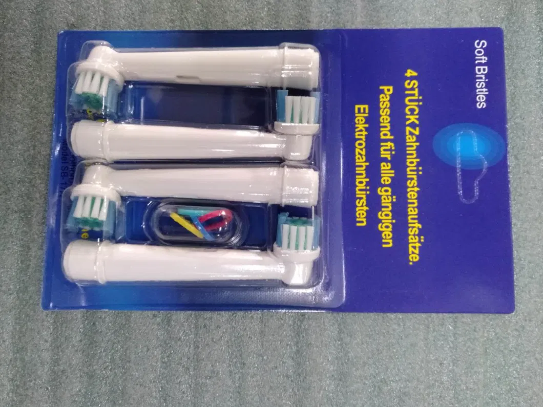 Electric Toothbrush Head for Replacement DuPont Bristle Rotary Shape