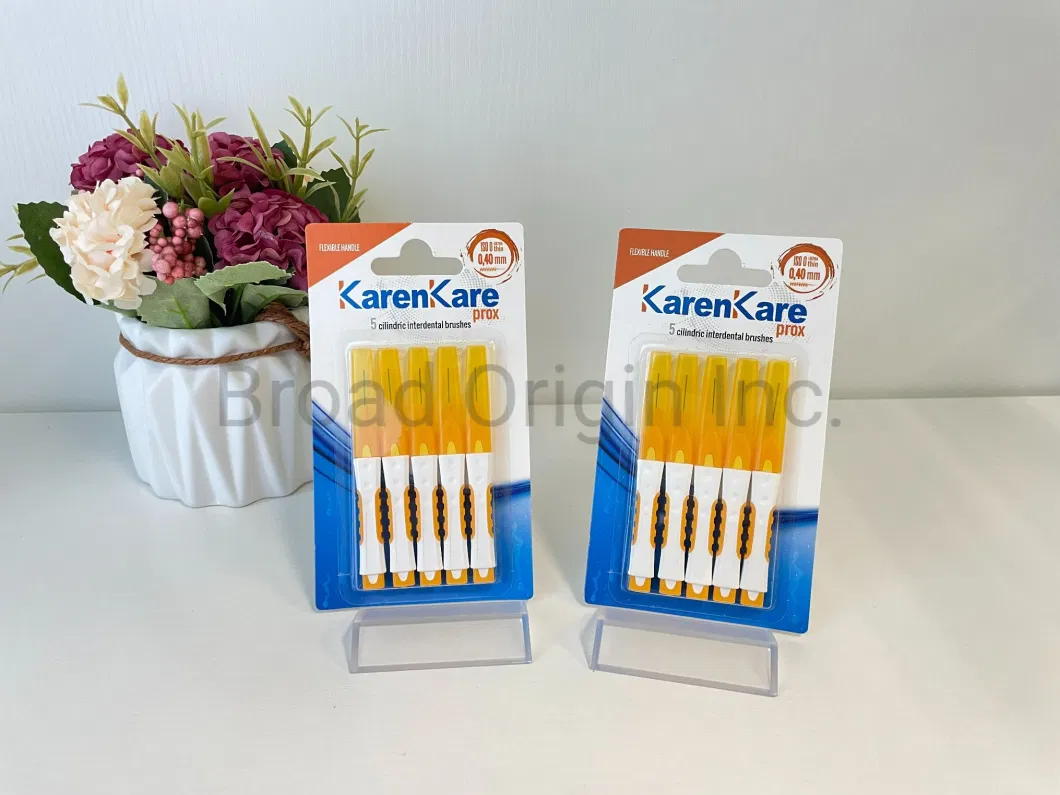 0.4mm Gum Care I Shape Wire Dental Toothpick Orthodontic Tooth Brush and Pick Interdental Brush