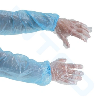 Transparent Plastic Disposable PE Sleeve Cover