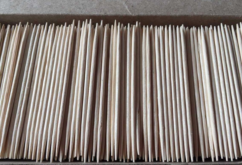 Food-Contact Grade Eco-Friendly Biodegradable Disposable 100% Natural Bamboo Toothpick Wooden Toothpick