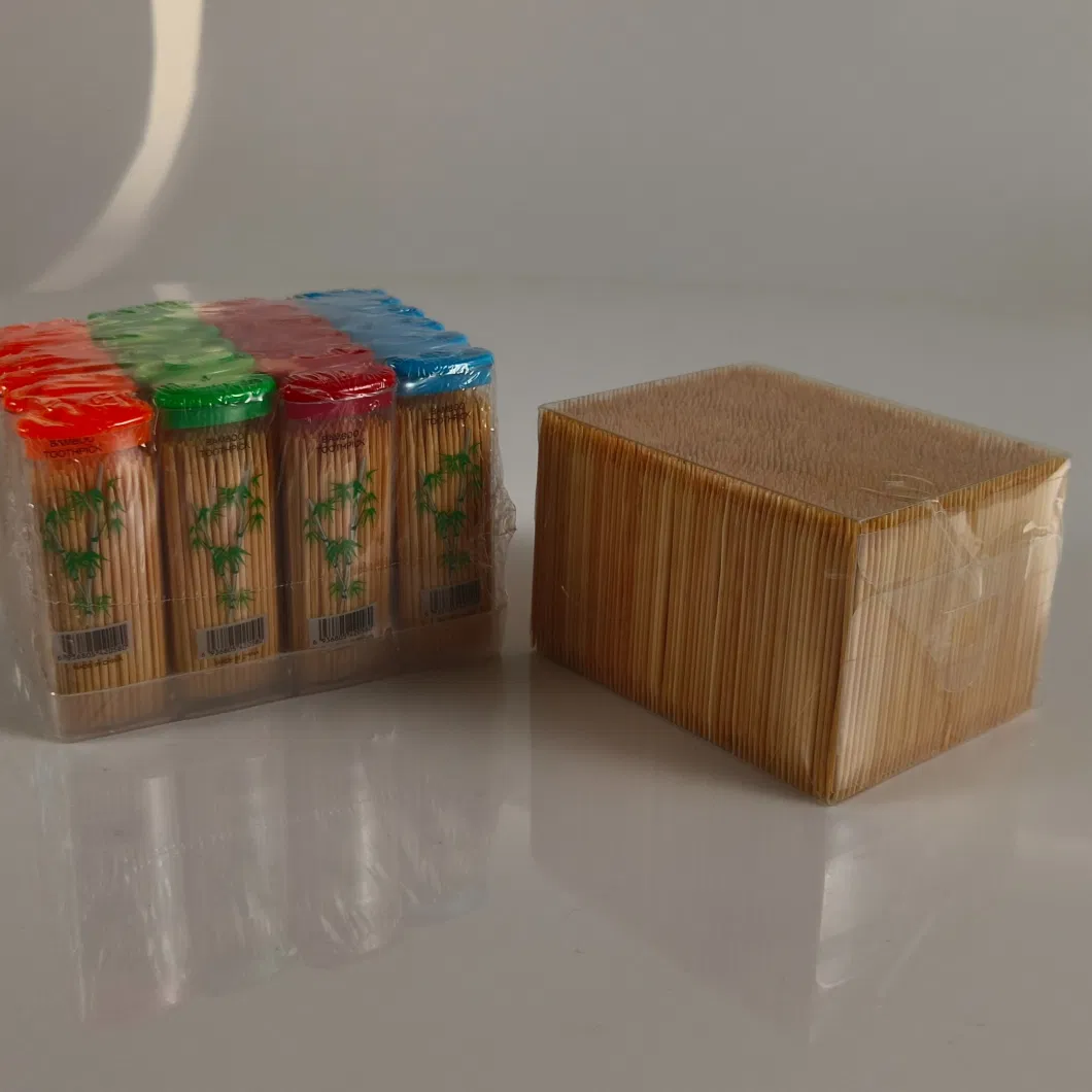 100 Double-Headed Plastic 2000PCS 10000PCS Pack Independently Packaged Toothpicks