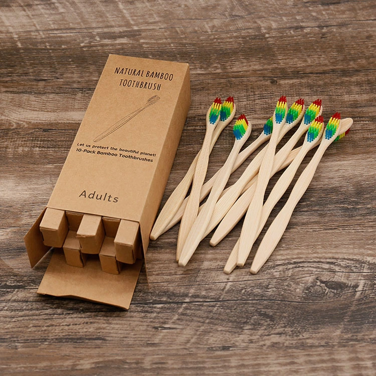 Bamboo Toothbrush with Hotel Amenities for Hotel Room Using