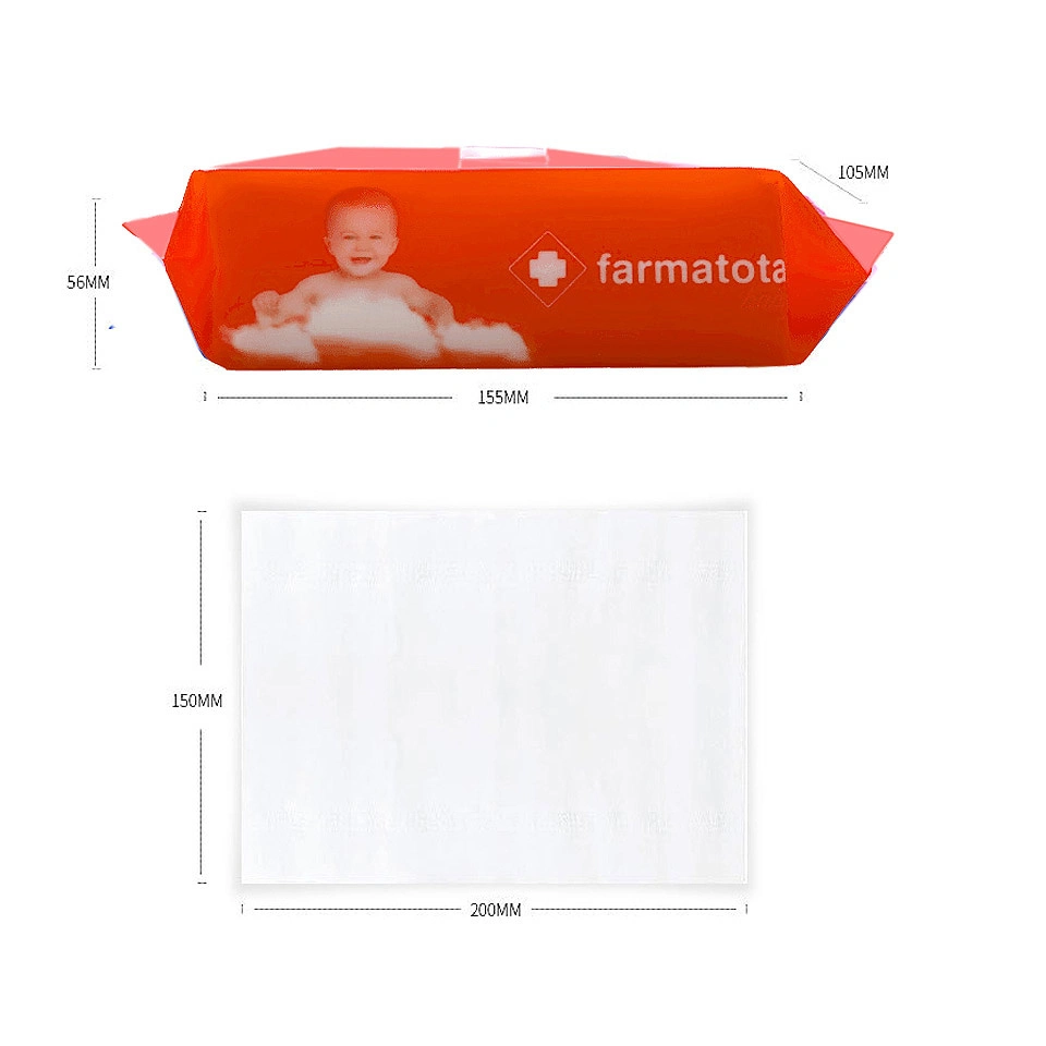 Factory Cheap Price High Quality Customized Logo Non-Woven Baby Wet Wipes Clean Wipes Wet