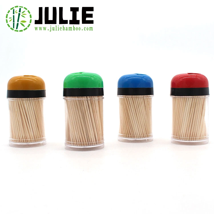 Food-Contact Grade Eco-Friendly Biodegradable Disposable 100% Natural Bamboo Toothpick Wooden Toothpick