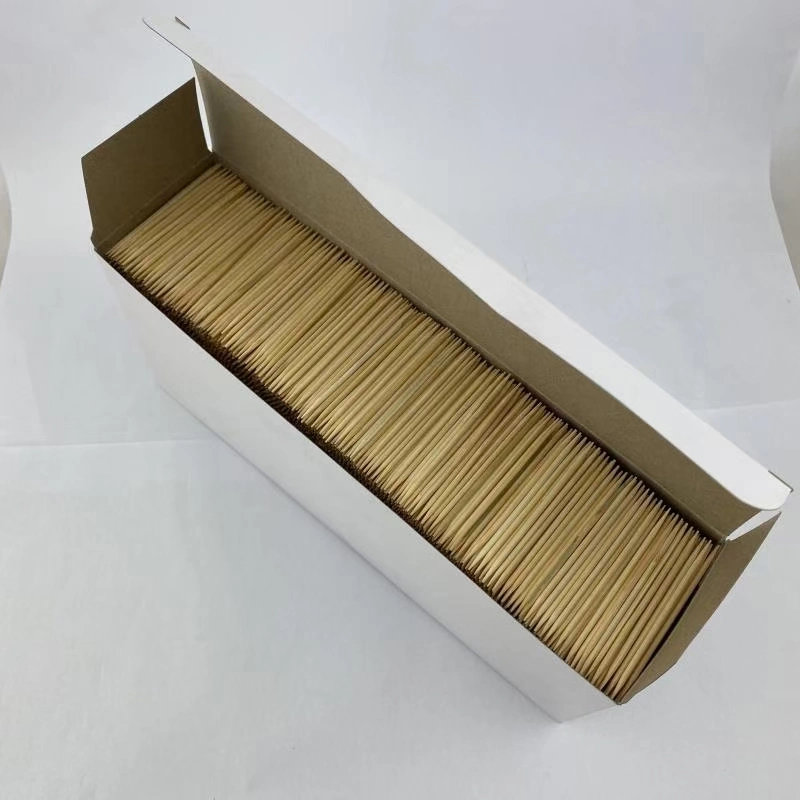 Food-Contact Grade Eco-Friendly Biodegradable Disposable 100% Natural Bamboo Toothpick Wooden Toothpick