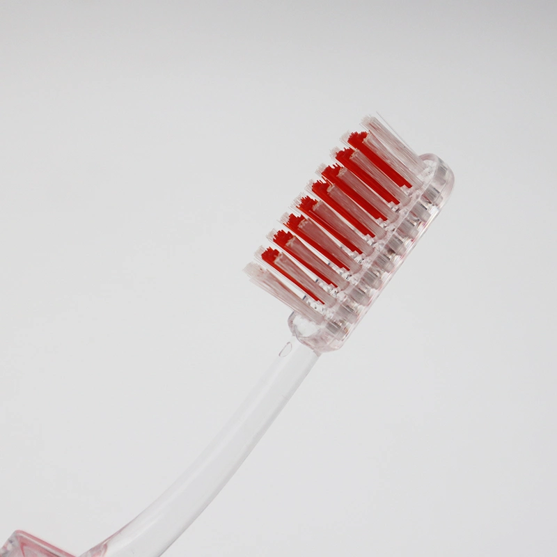 Transparent and Foldable Easy to Travel/Carry Adult Toothbrush