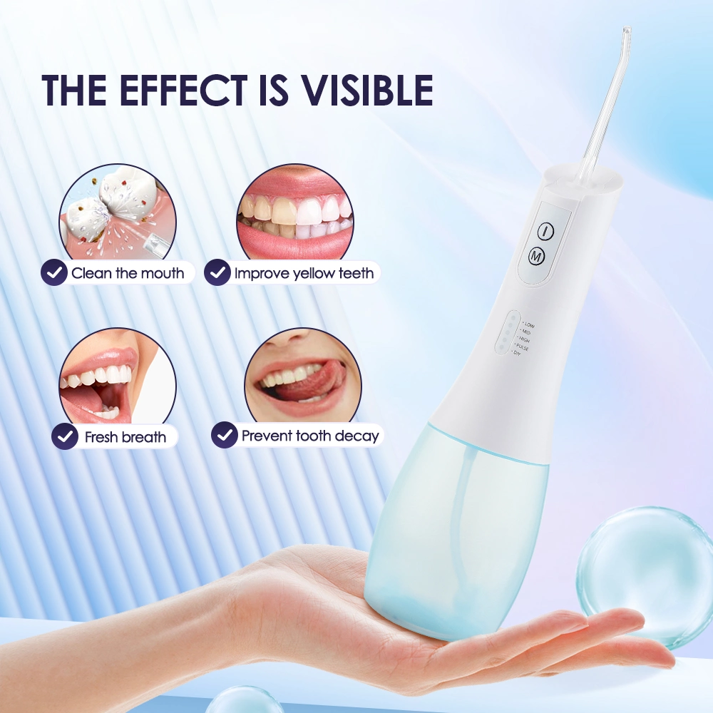 Mini Electric Waterfloss Oral Irrigator Water Dental Flosser for Teeth Water Flosser