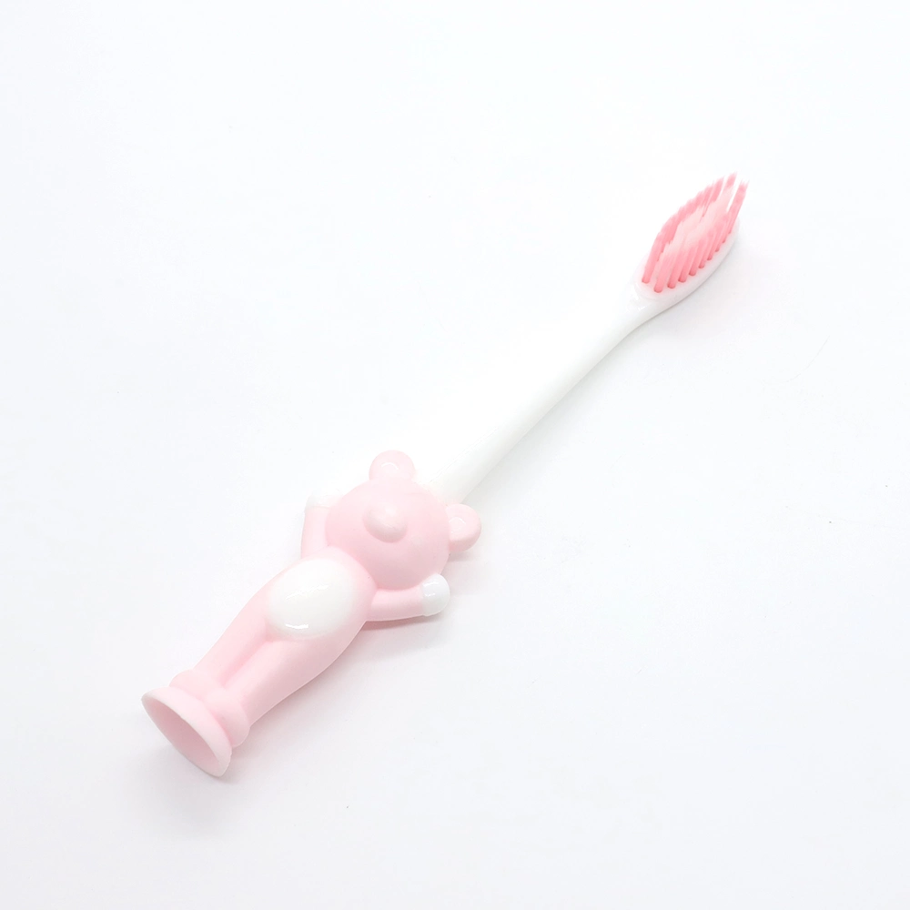 Customized New Design Toothbrush Soft Kids Toothbrush with Toy for Child