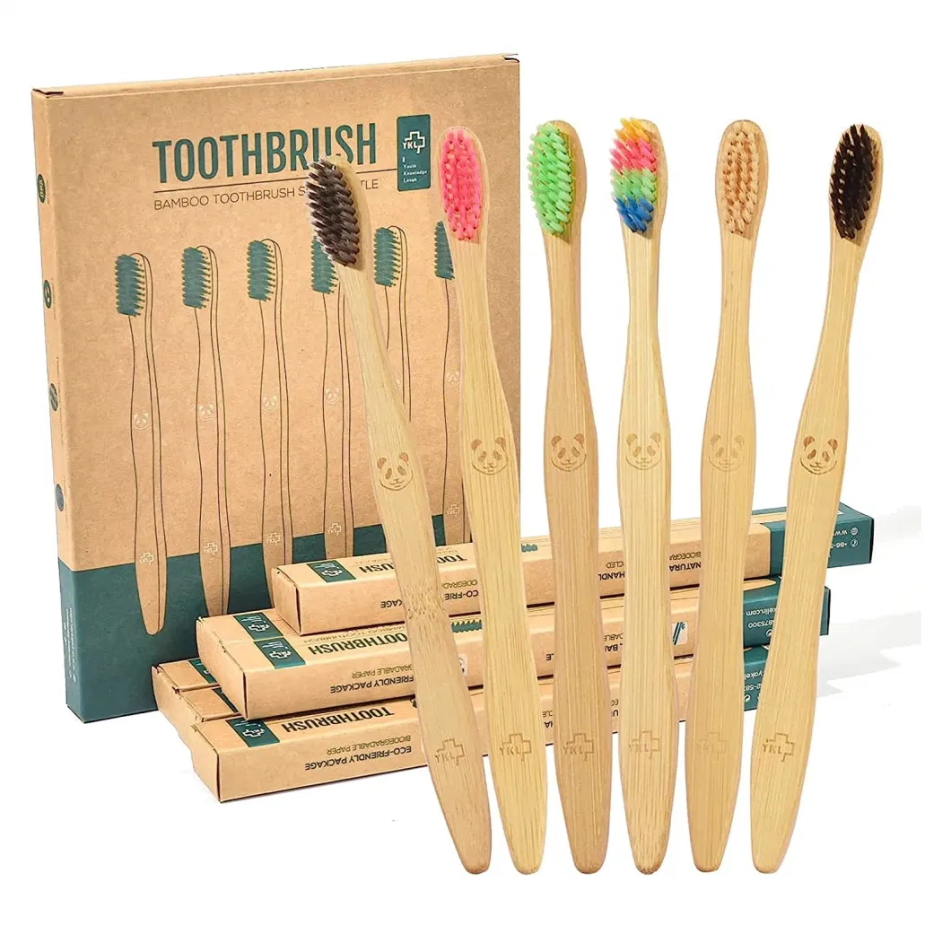 Hot Sale Non-Plastic Customized Bamboo Toothbrush