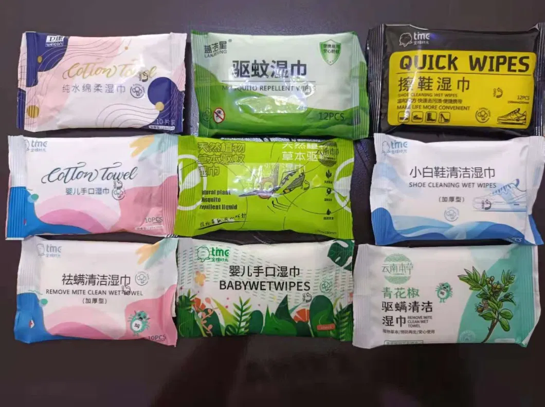 Wholesale Price Customized Brand 80PCS Cleaning Wet Wipes for Baby Skin