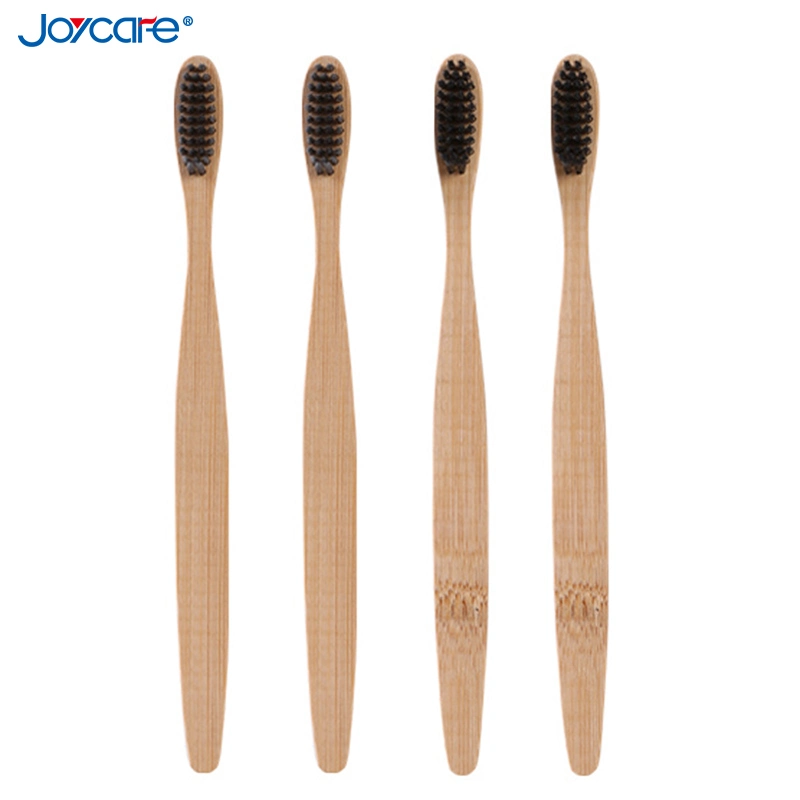 Biodegradable Professional Oral Care Adult Bamboo Tooth Brush Soft Charcoal Bristles Toothbrush