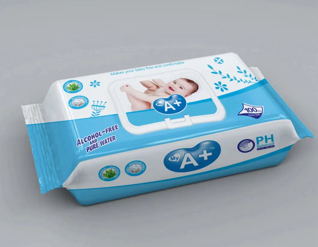 Cotton Single Organic Disposable 100% Biodegradable Bamboo Flushable Water Hand Clean Baby Wet Wipe Manufacturer