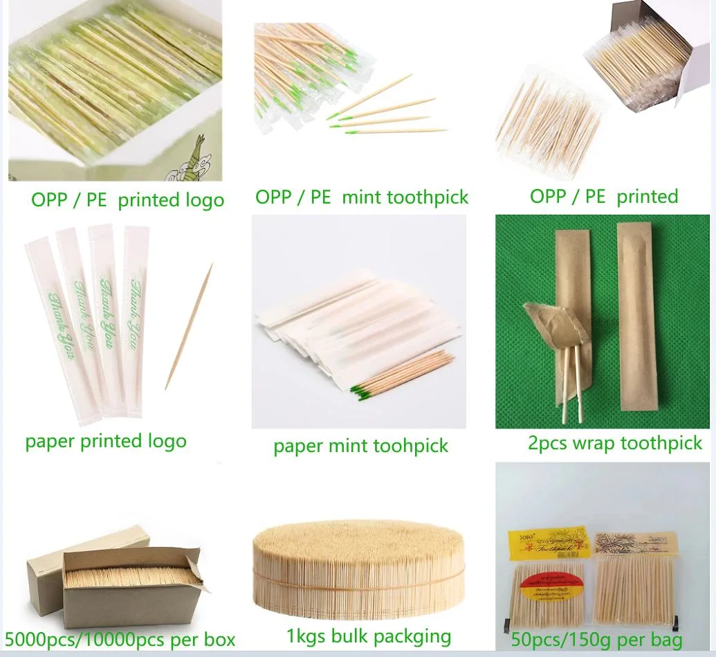 Best Price Individually Packed Portable Tooth Pick Bamboo Toothpick