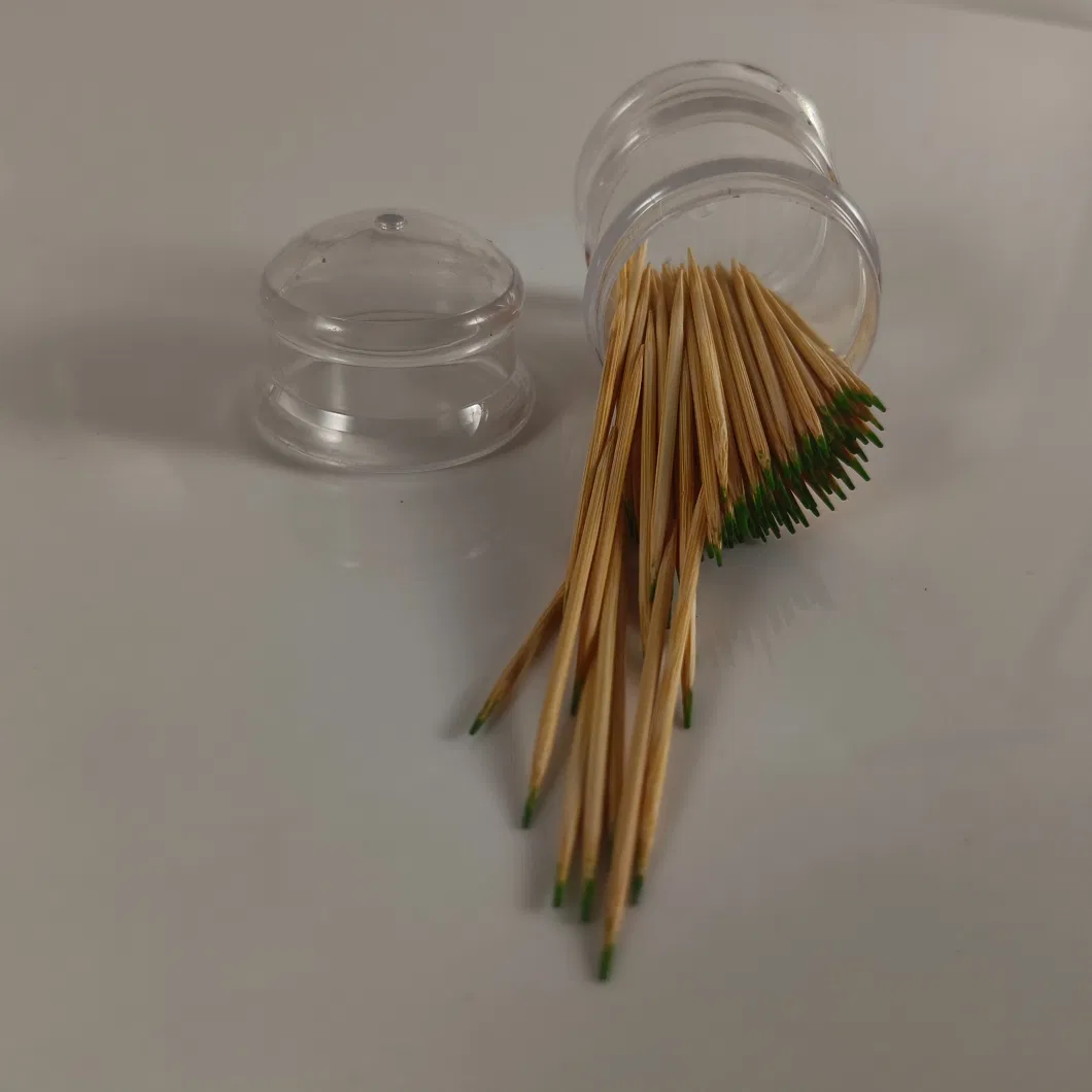 100 Double-Headed Plastic 2000PCS 10000PCS Pack Independently Packaged Toothpicks