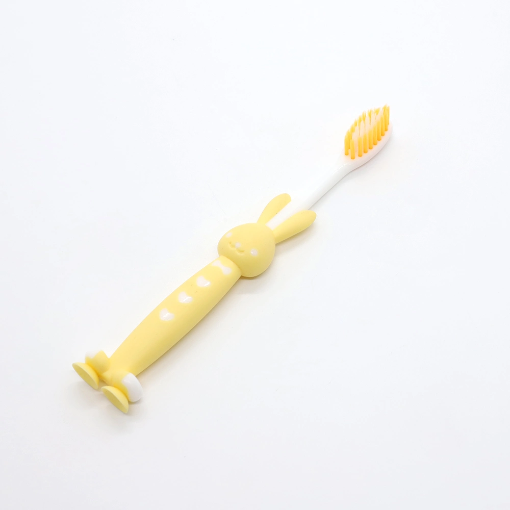 Customized New Design Toothbrush Soft Kids Toothbrush with Toy for Child