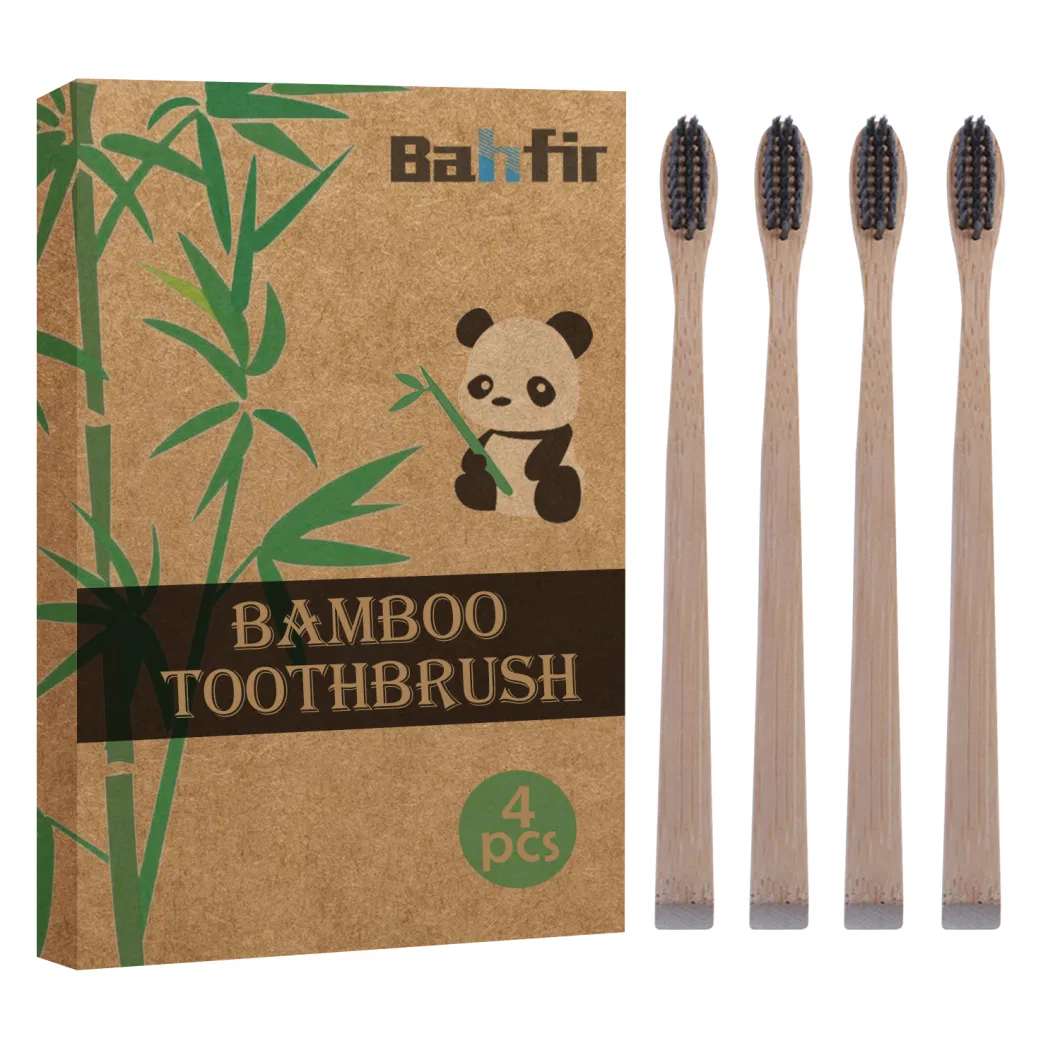 Biodegradable Eco-Friendly Adult/Kids Bamboo Toothbrush