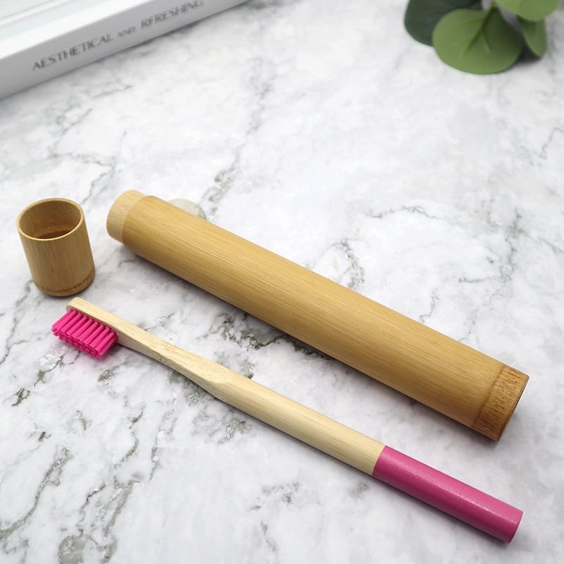 Eco-Friendly Material Soft Hair Natural Bamboo Handle Adult Toothbrush