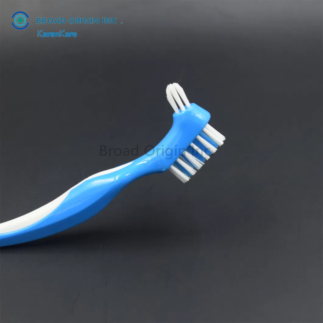 Factory Stock Cheap Dental Products False Teeth Retainer Cleaning Small Denture Cleaning Brush